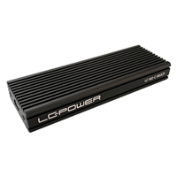 LC-Power LC-M2-C-MULTI  Box SSD M.2 (NVMe e SATA), USB 3.2 Gen.2x1, nero
