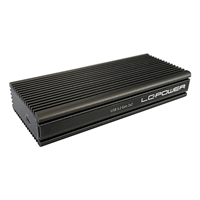 LC-Power LC-M2-C-NVME-2X2 Box SSD NVMe M.2, USB 3.2 Gen.2x2, nero