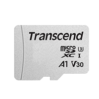 Micro SDXC (T-Flash) 64GB 300S UHS-I U1 Transcend con adattatore(TS64GUSD300S-A)