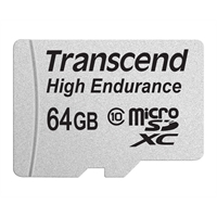 MicroSDXC 64GB Class10 High Endurance Transcend (TS64GUSDXC10V)