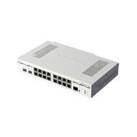 Mikrotik CCR2004-16G-2S+PC 16p.Gbps + 2p. SFP+; 4GB; Rack; * SOLO ROS V7* Passive Cooling