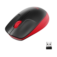 Mouse Logitech Cord. M190 Red (910-005908)