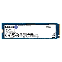 NVMe M.2 500GB (2280) Kingston NV2 PCIe-4.0x4 R:3500M W:2100M (SNV2S/500G)