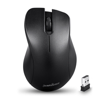 Perixx PERIMICE-621 B, mouse wireless con clic silenzioso e design Ergo