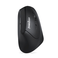 Perixx PERIMICE-804, mouse verticale ergonomico, Bluetooth, senza fili, nero