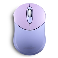 Perixx PERIMICE-809, Mouse Bluetooth per PC e Tablet, viola