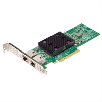 Scheda Broadcom Dual-Port RJ45 10 GbE 10GBASE-T PCI Express 3 x8 (BCM957416A4160C)