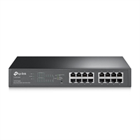 Switch TP-Link SG1016PE Smart 16x1Gb with8xPOE+,Desktop/Rackmout (TL-SG1016PE)-8