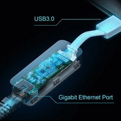 Adattatore TP-Link UE300 da USB3.0 a Gigabit Ethernet (UE300)-80
