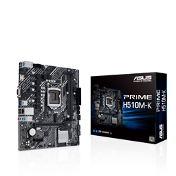 Asus PRIME H510M-K Skt.1200 mATX 2xDDR4-DC-3200OC VGA/HDMI PCIE4.0X16 4xSATA3 M.2 (90MB17N0-M0EAY0)