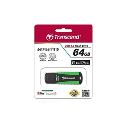 JetFlash 810 Transcend 64GB Rugged Green, USB3.0 (TS64GJF810)
