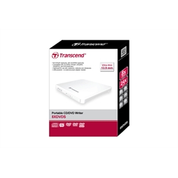 Master. DVD USB 2.0 Transcend White Ultra Slim No Alim. Retail (TS8XDVDS-W)