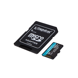 Micro SD Kingston 128GB U3 UHS-I 170MB Select GO+ con AdattatoreSD(SDCG3/128GB)