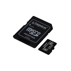 Micro SD Kingston 32GB Class10 100MB/s Select+ con Adattatore SD (SDCS2/32GB)