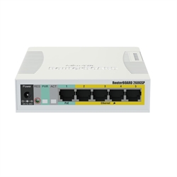 Mikrotik Switch RB260GSP 5p. Gbps + 1SFP 4p. POE pass. (CSS106-1G-4P-1S)