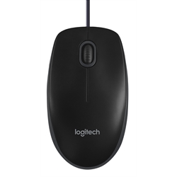 Mouse Logitech B100 USB Nero Ottico (910-003357) *OFFERTA SPECIALE*
