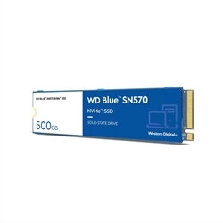 NVMe M.2 500GB (2280) WD Blue SN570 PCIe-3.0 x4 R:3500M W:2300M(WDS500G3B0C)