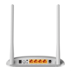 Wirel. Router TP-Link W8961N ADSL 300M,Switch 4 Porte,2xAnt.Ext.Fix. (TDW8961N)